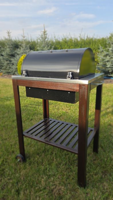 IKEA ÄPPLARÖ zestaw stół, krzesła, grill.