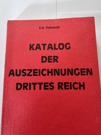 Katalog orderów niemieckich 3 Rzesza,Waimar,Danzing