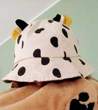 bucket hat cow krówka kapelusz