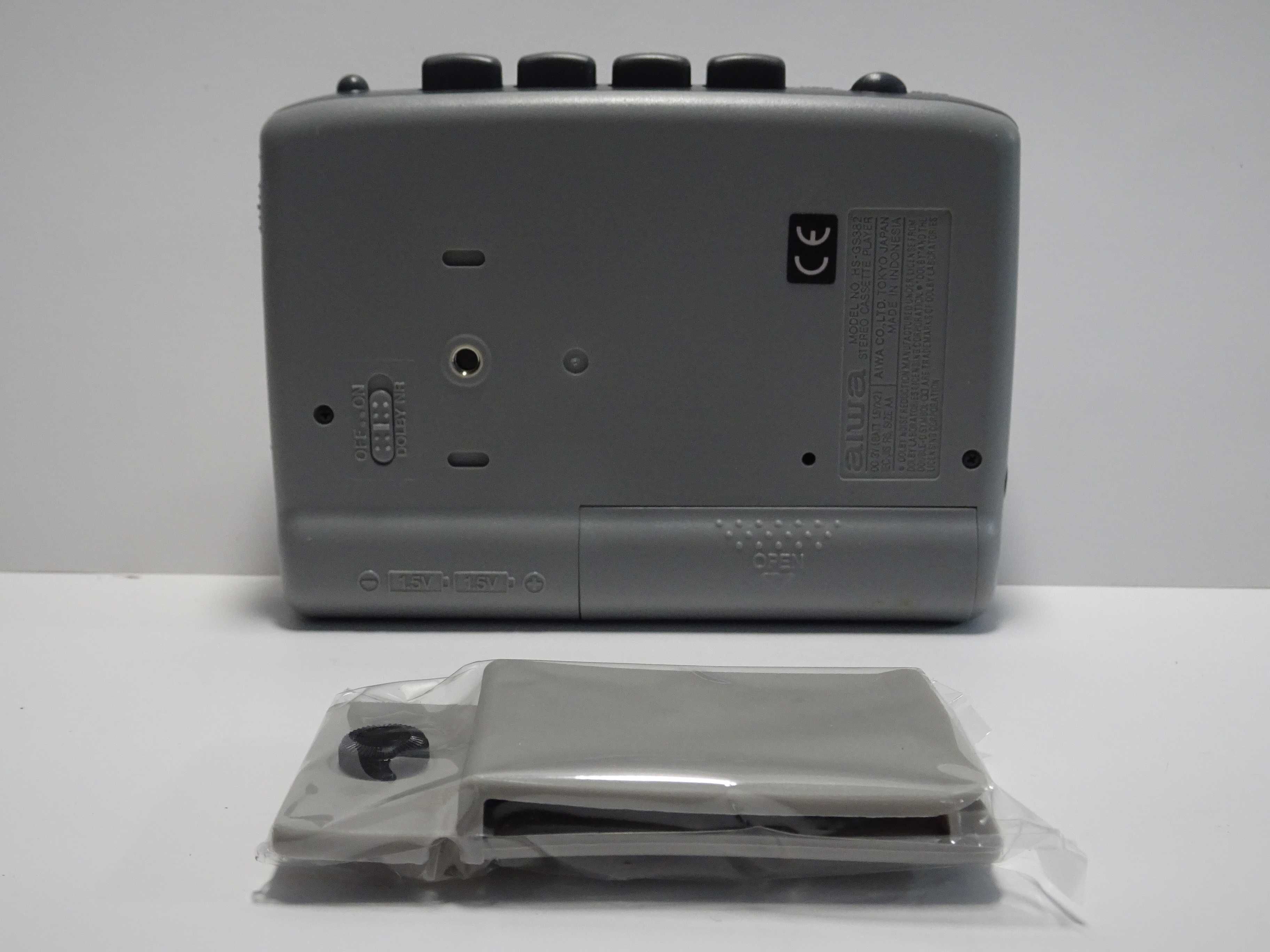 NOWY Walkman AIWA HS-GS382 (BK) Odtwarzacz Kasetowy MSP/ AR - 1998r.