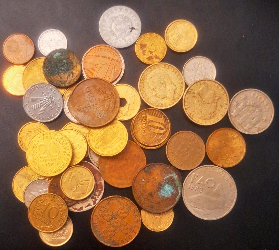 Vendo moedas diversas