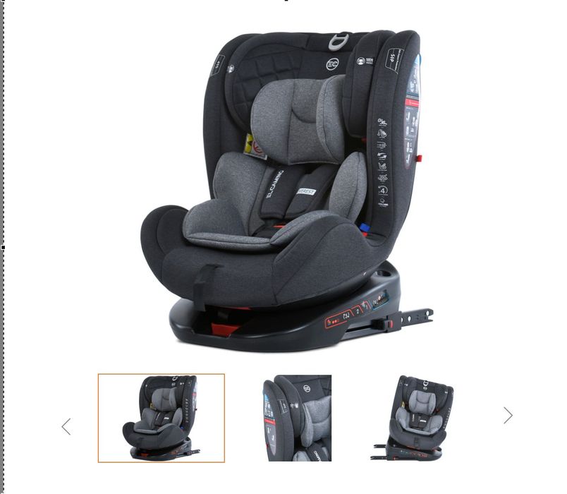Автокрісло El Camino Everest автокрісло з кріпленням ISOFIX та 360