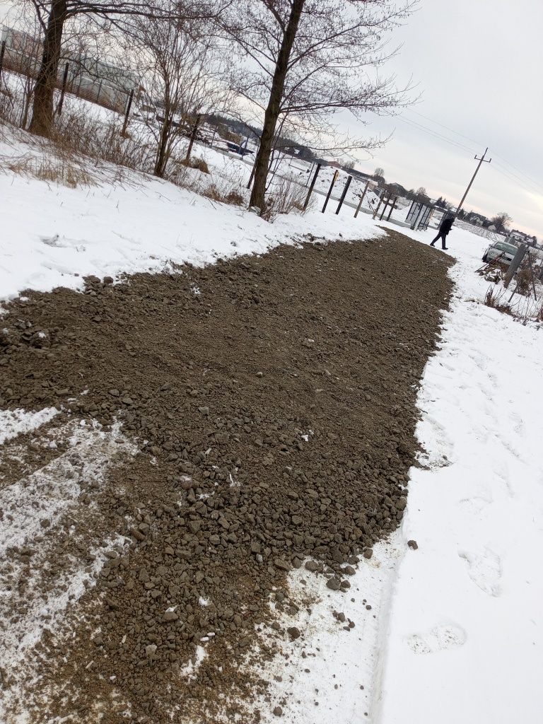 Piasek Żwir Beton Szlaka Ziemia Ogrodowa Utwardzenie terenu