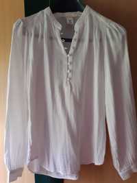 Biała bluzka, koszula H&M
