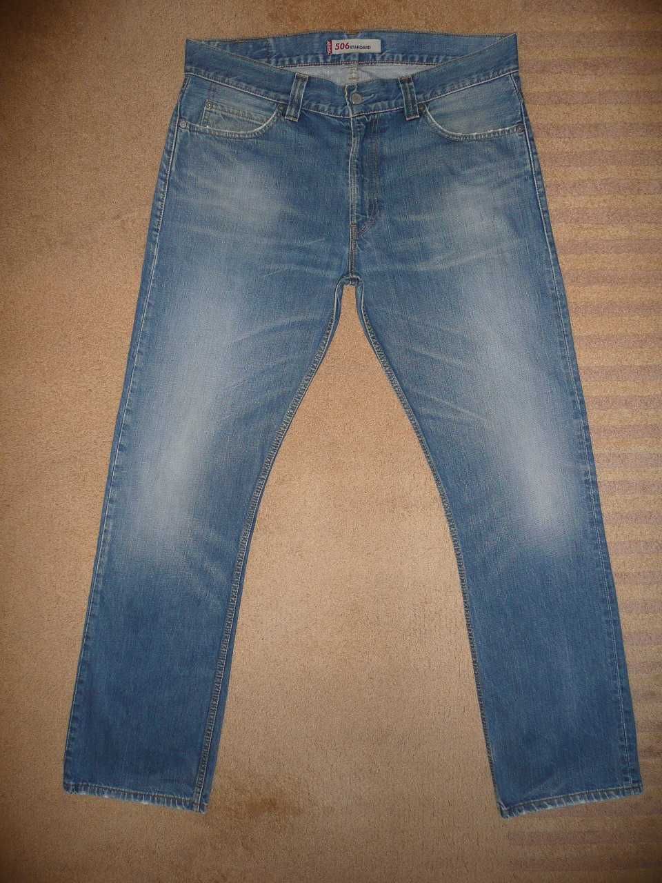 Spodnie dżinsy LEVIS 506 W36/L34=48,5/114cm jeansy