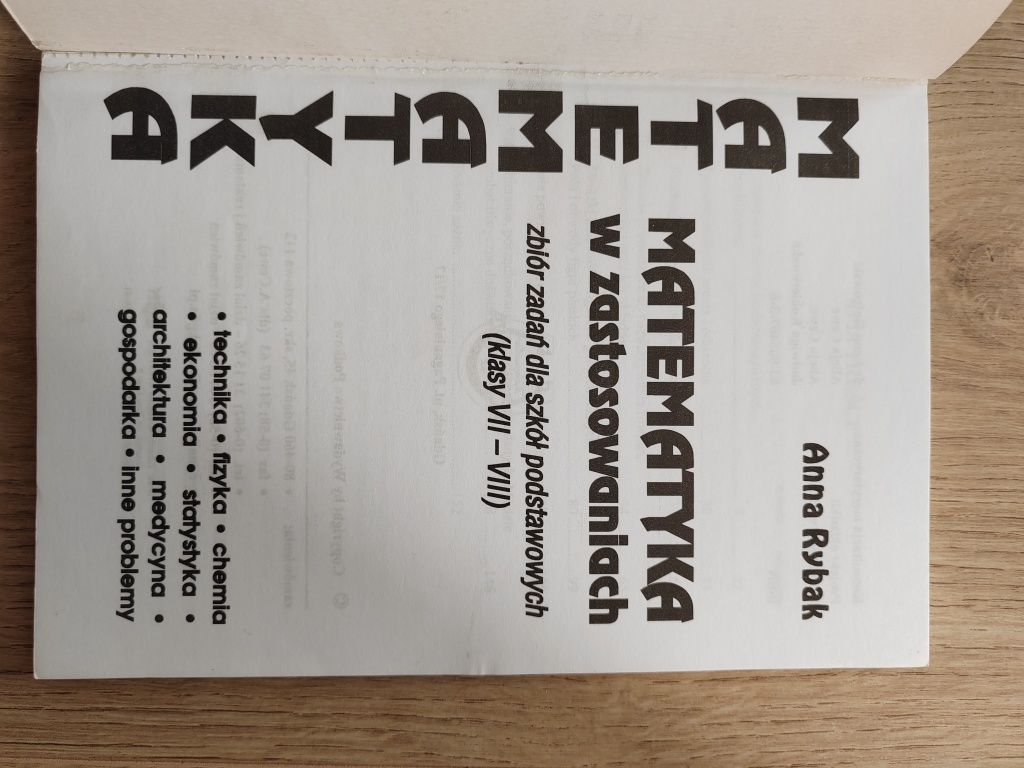 Matematyka w zastosowaniach
