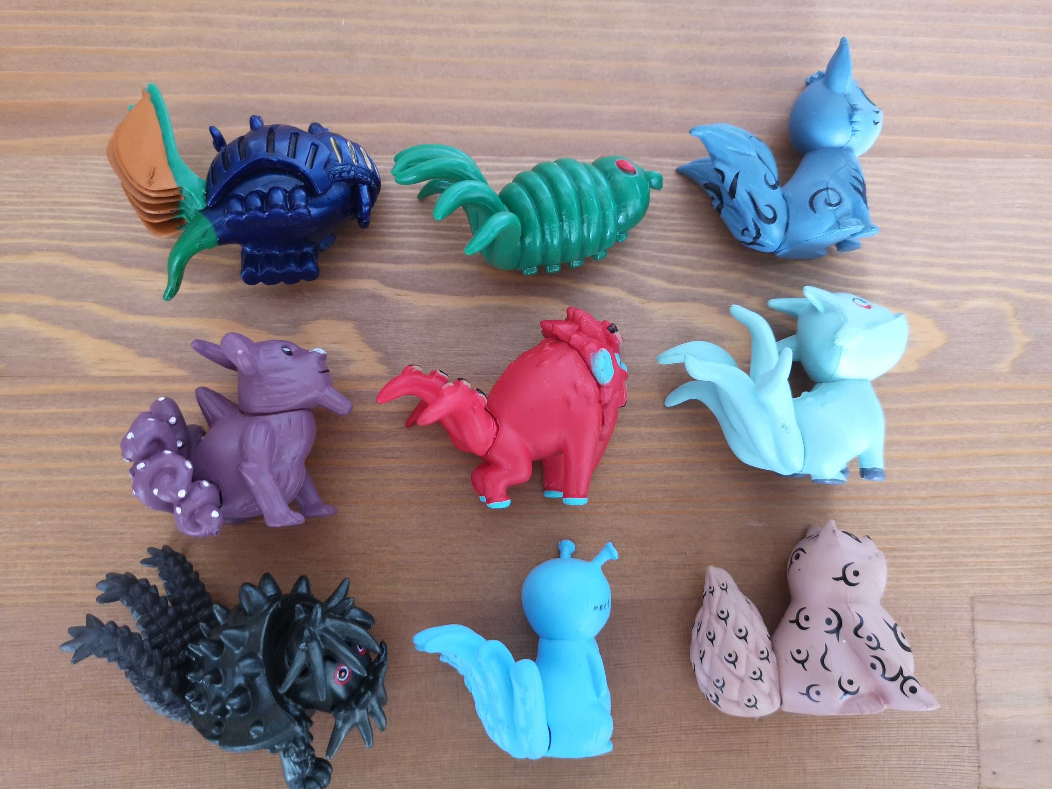 figurki ogoniaste bestie Naruto Tailed Beasts zestaw 9 szt.