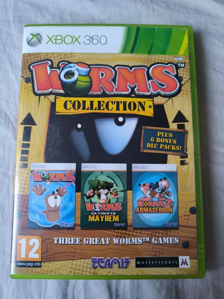 Gra xbox 360 worms collection