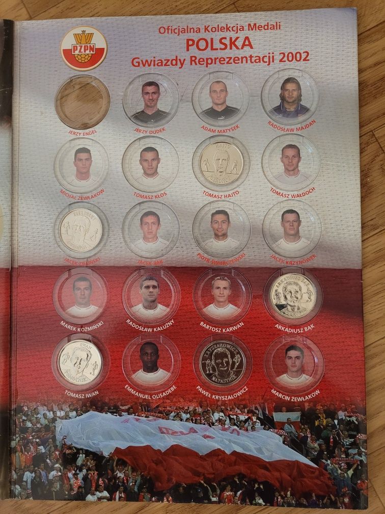 Kolekcja medali reprezentacji 2002