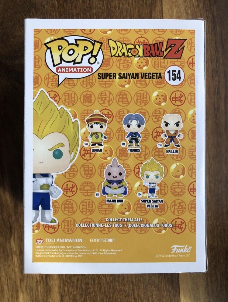 Funko Pop Super Saiyan Vegeta - Dragon Ball