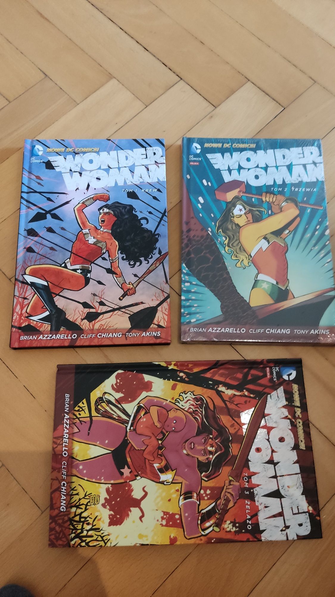 Wonder Woman 1-3 komiks Nowe DC Comics New 52 Egmont 1 2 3 komplet