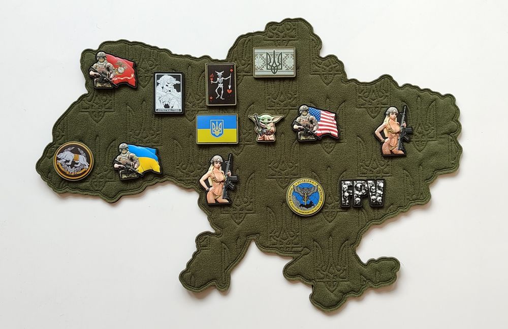 Панель для нашивок шевронов патчей Велкропанель