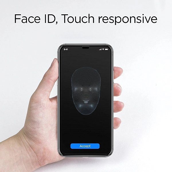 Szkło Hartowane Spigen Glass Fc Iphone X / Xs / 11 Pro Black