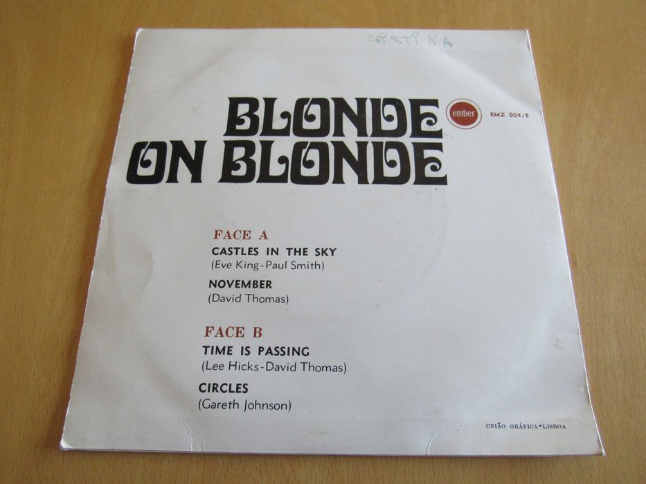 Blonde On Blonde, EP, Edição de Portugal