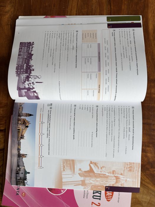 Hurra po polsku 2 (poziom A2) podręcznik i zeszyt ćwiczeń CZYSTE