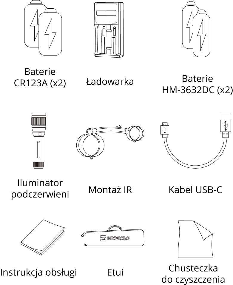 Celownik noktowizyjny noktowizor HIKMICRO Alpex A50 bez IR Warszawa