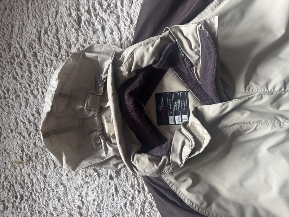 Kurtka Crane Trail wodoodporna na jesien,zimę z dopinanym polarem roz.