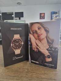 Nowy !! Smartwatch Maxcom SMARTWATCH FW52 Diamond złoty
