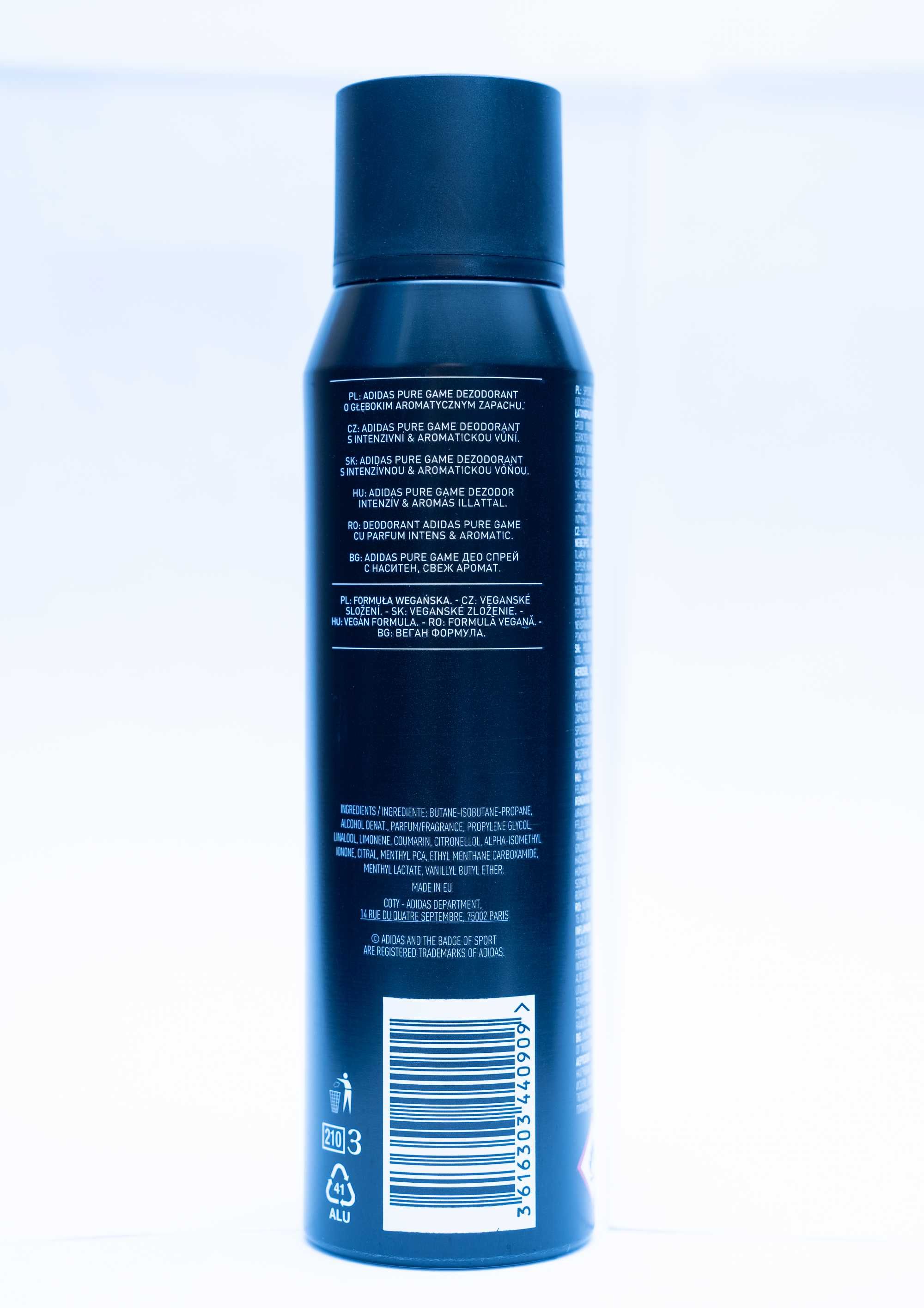 Dezodorant Adidas Pure Game 150 ml