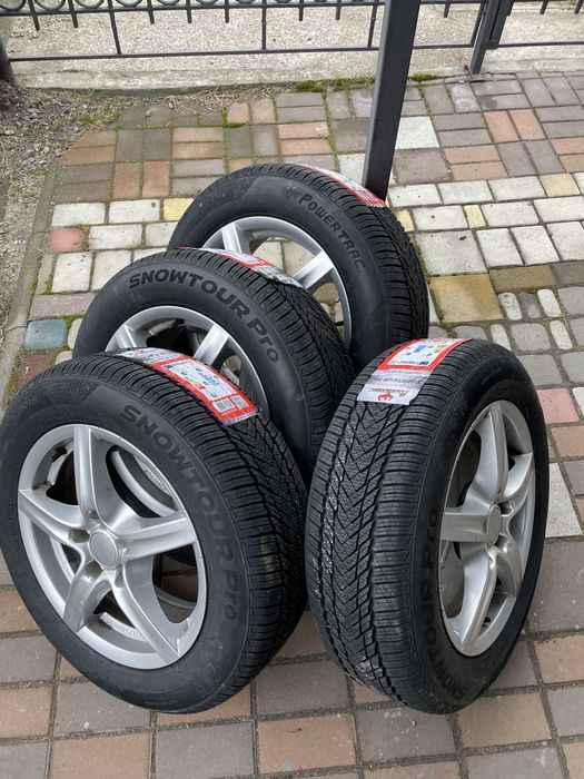 диски 5x114.3 R16 J6.5 ET50 Alutec зимова Нова резина 205/60 R16