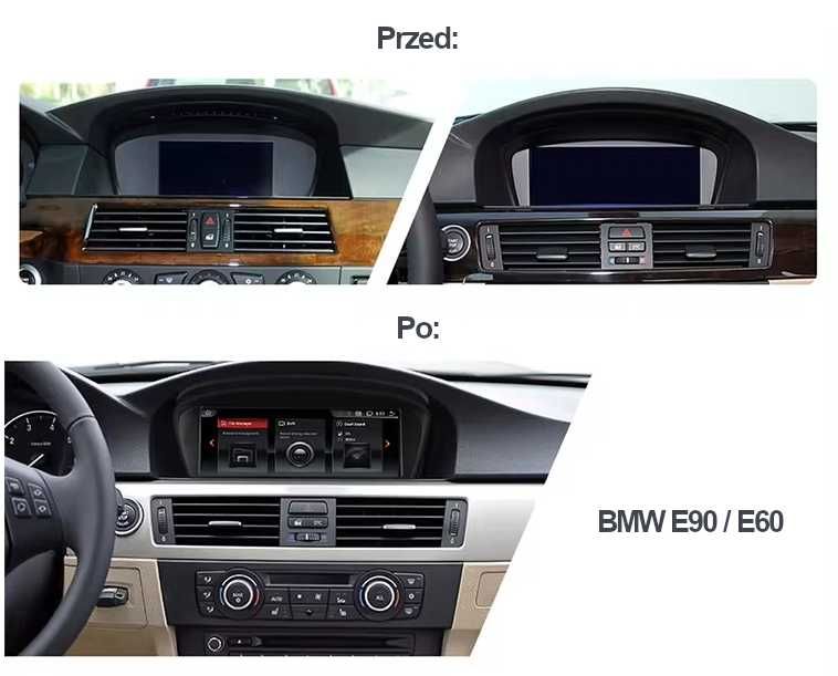 Radio Android BMW E60 E90 CCC Carplay Android Auto 8+128 GB Qualcomm