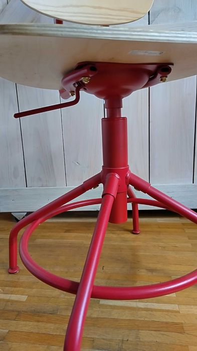 Krzesło obrotowe, regulowana wysokość, loft Ikea Kullaberg