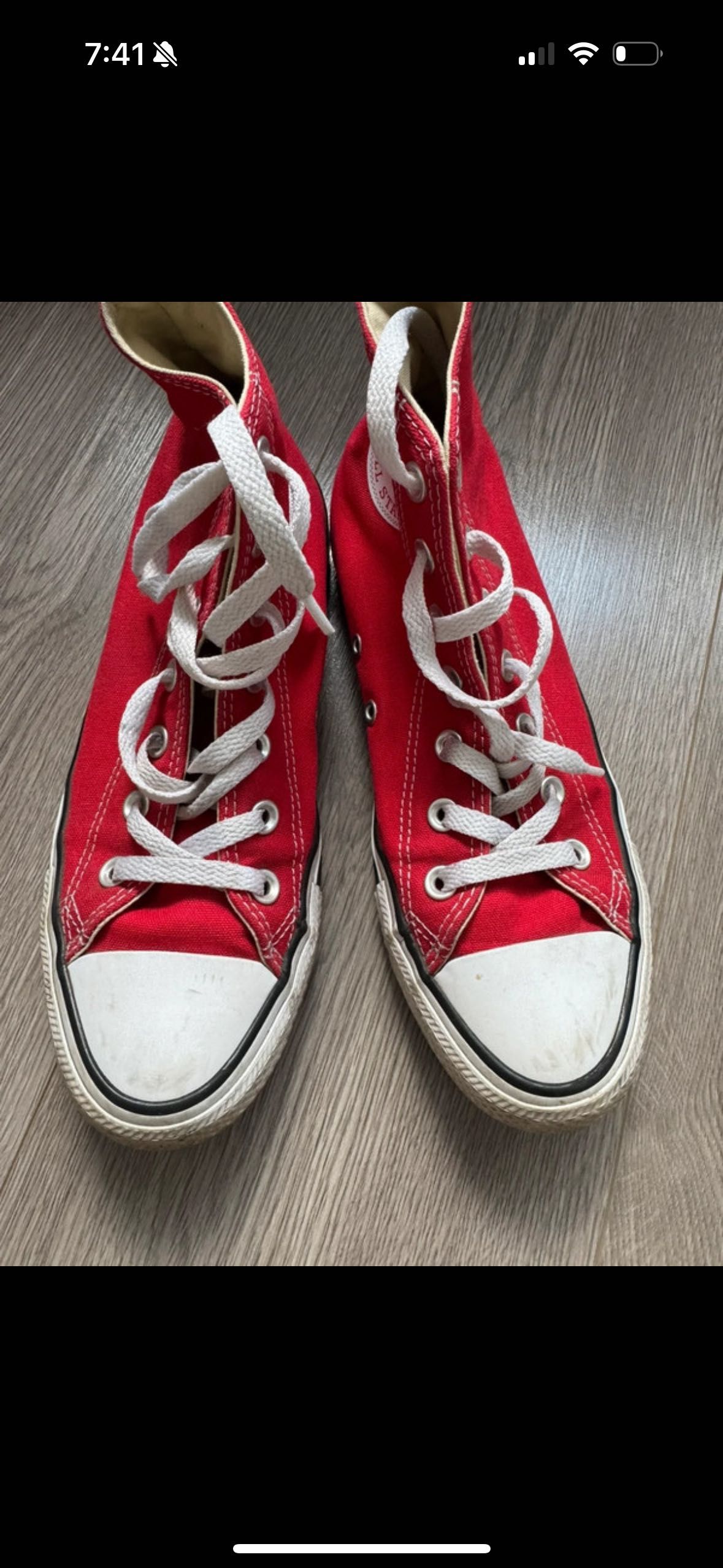 Buty Converse czerwone
