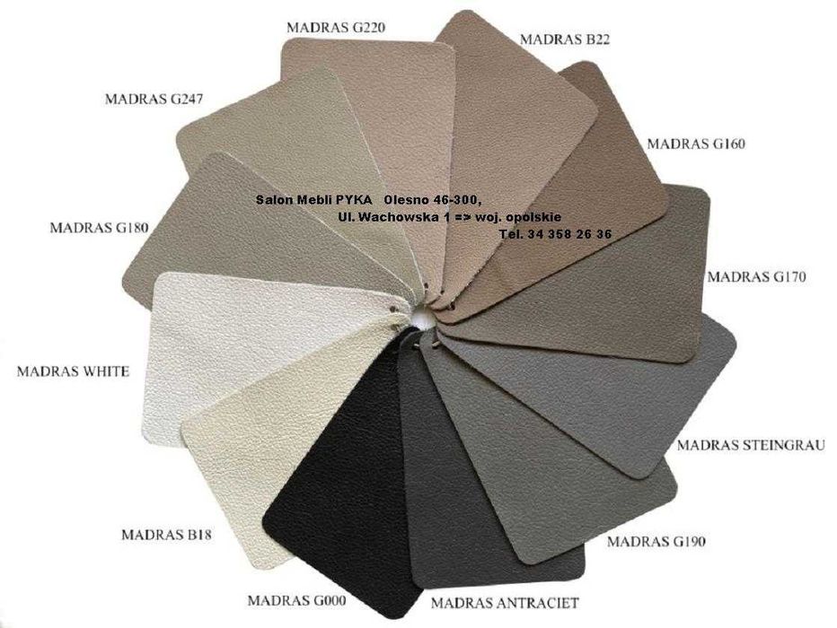 Nowy Fotel z Funkcją RELAX, Skóra Naturalna, Wyprzedaż -33%  OLESNO