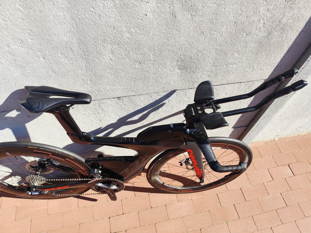 Cervelo P3X nowe koła i osprzęt