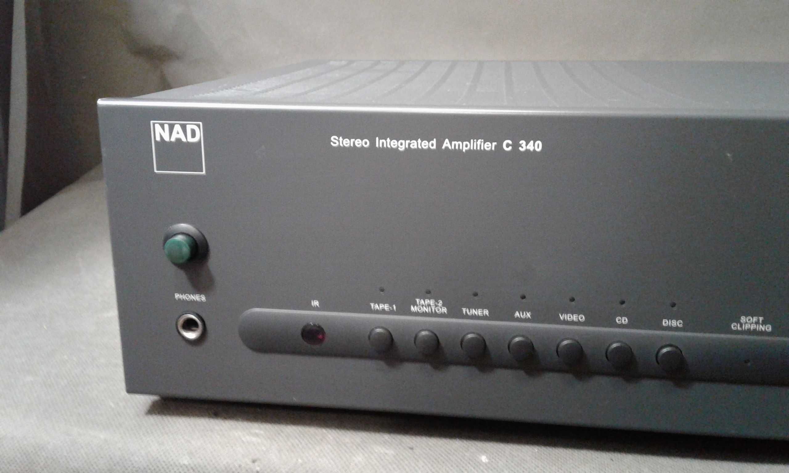 NAD C340, wzmacniacz stereo