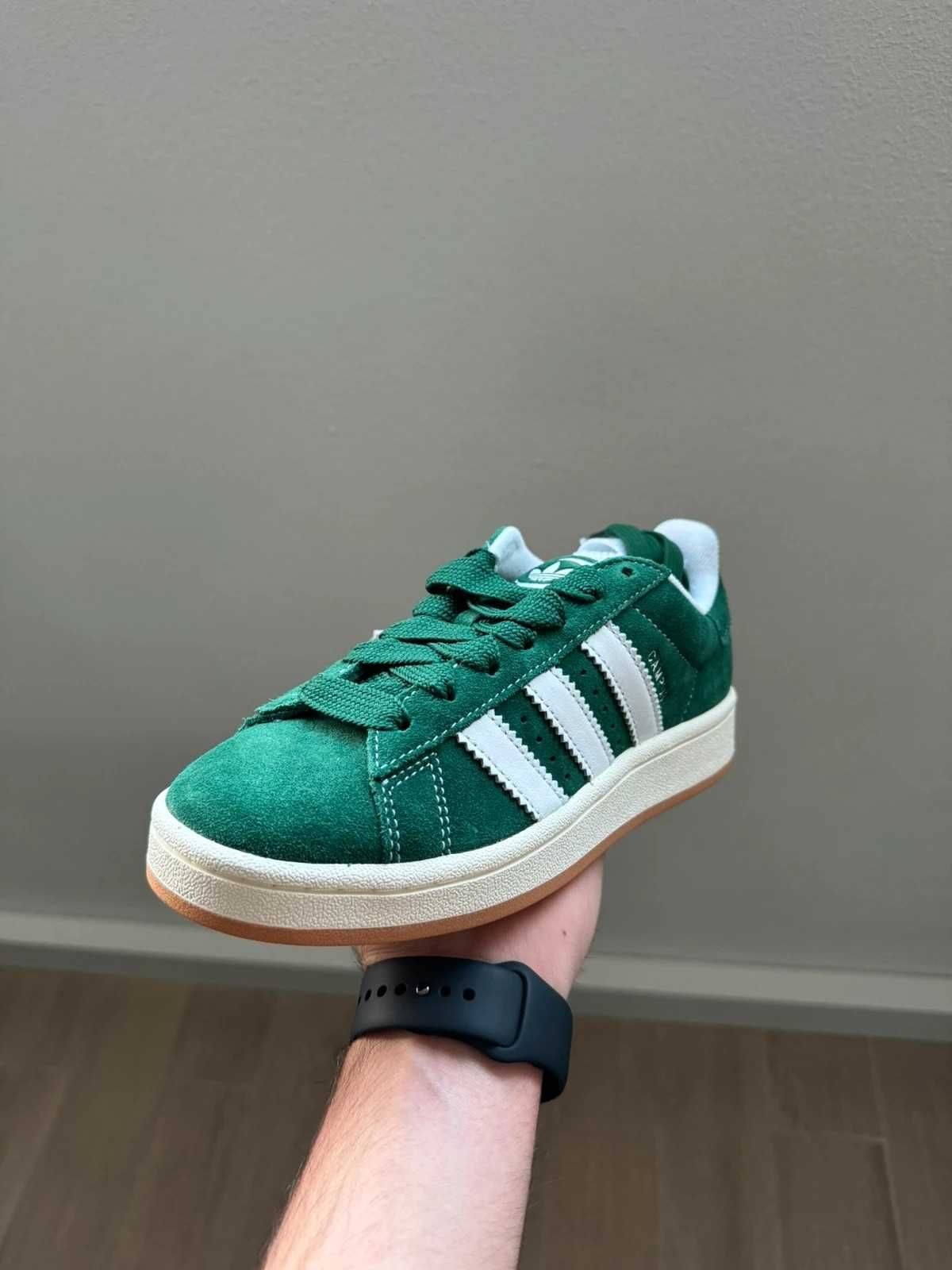 adidas Campus 00s Dark Green Cloud White 41