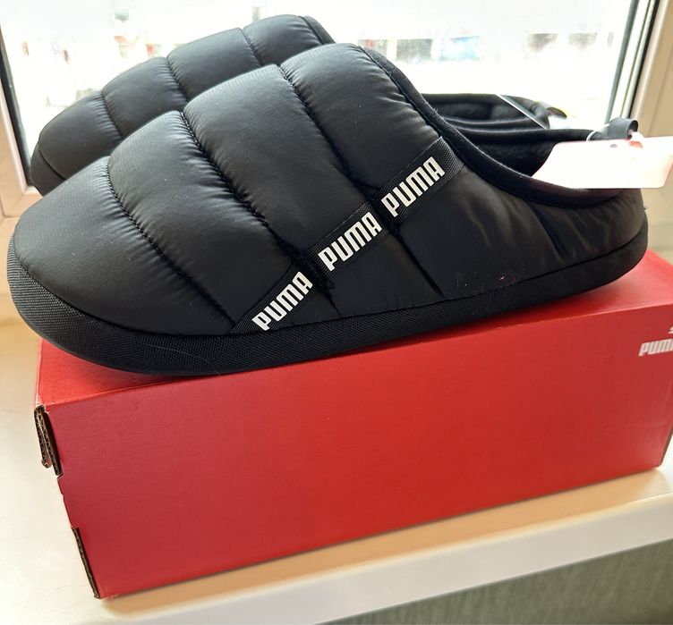 Капці Puma Scuff , Колір - чорний, білий