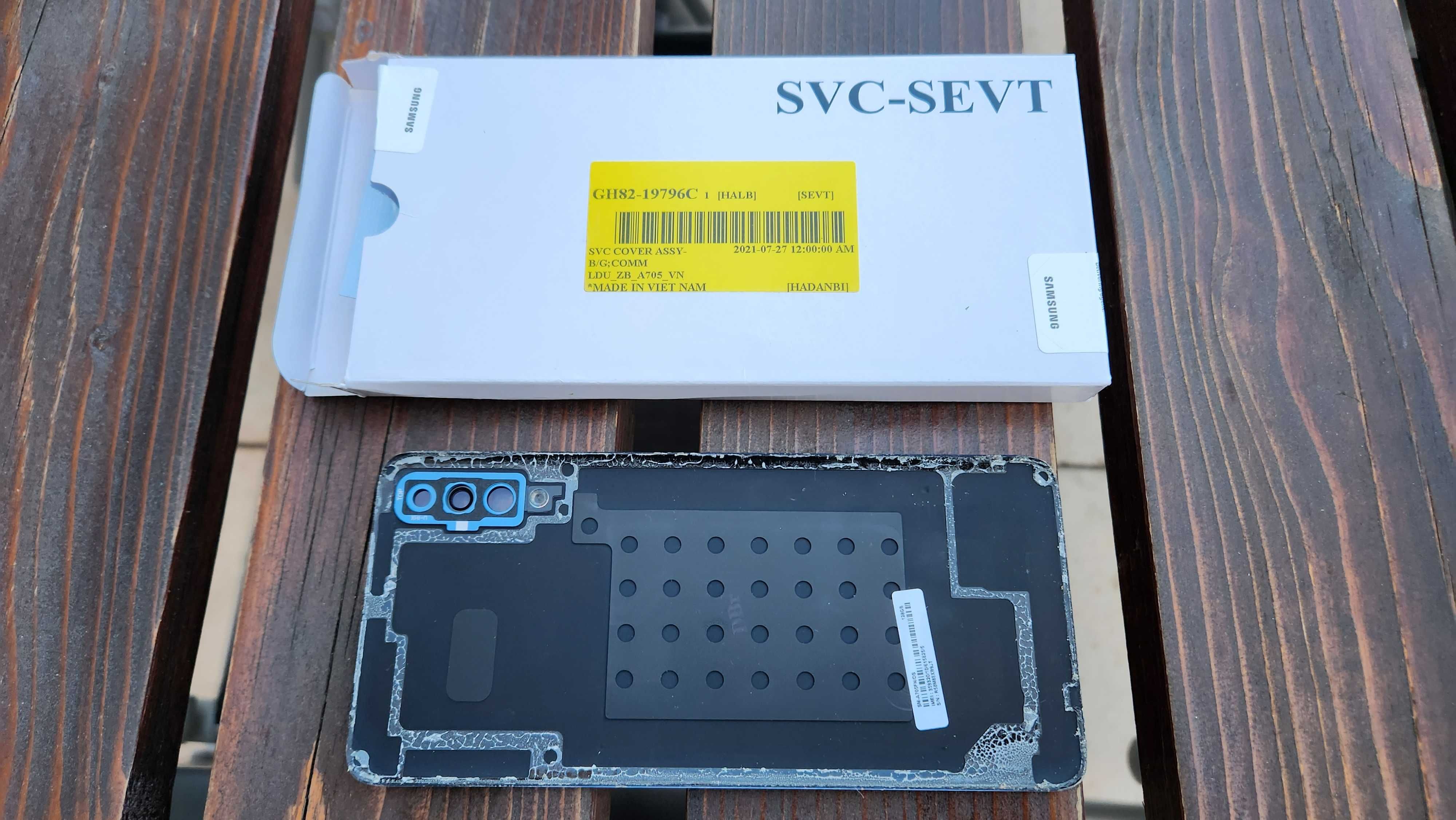 Samsung A70 ekran ramka tylna obudowa