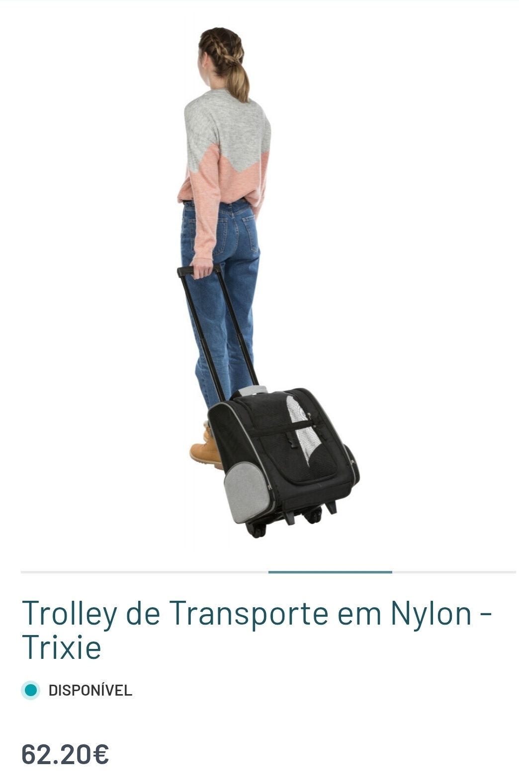 Transportadora, Trolley e Mochila para Cão ou Gato da Trixie