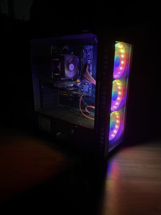 Игровой компьютер / ryzen 5 2600 / gtx 1050 ti / 16 гб