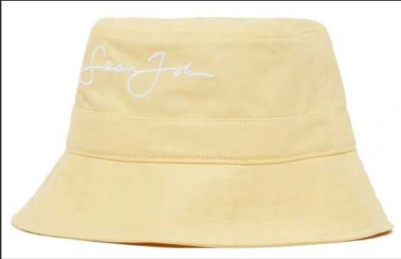 Sean John kapelusz bucket czapka modna na lato wakacje Beżowy One Size