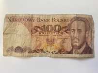 Banknot PRL - 100 złotych