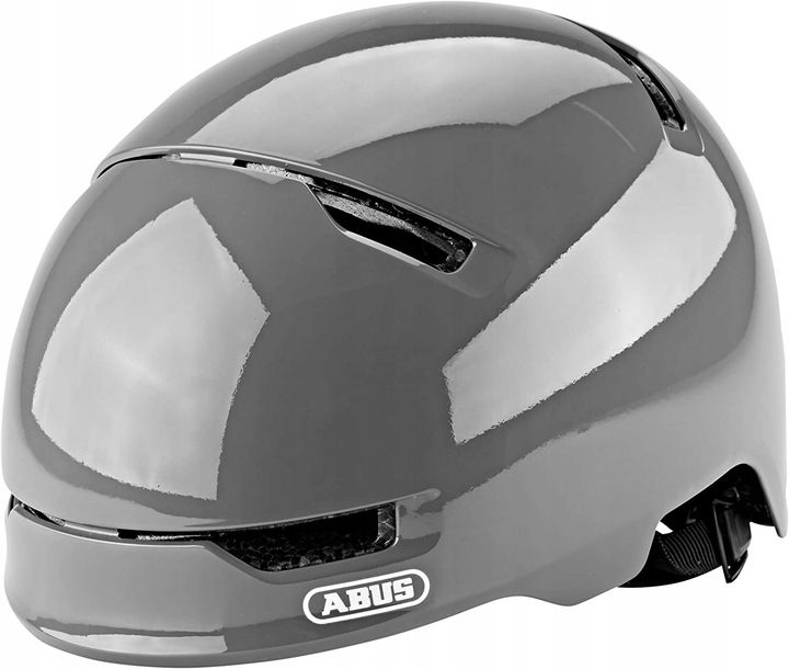 Kask rowerowy Abus Scraper Kid 3.0 r. M 54-58 cm shiny grey
