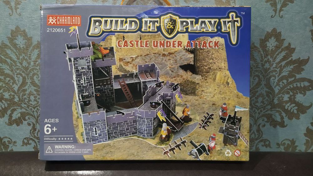 Зроби замок власноруч.Облога замку.