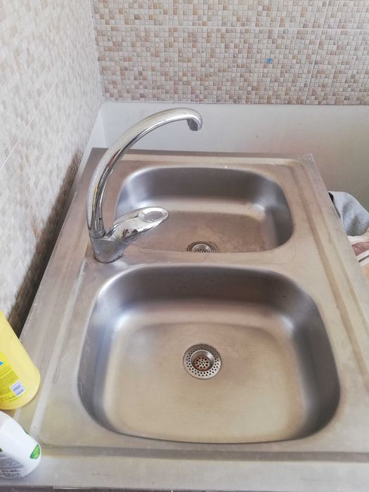 Мойка нержавейка двойная