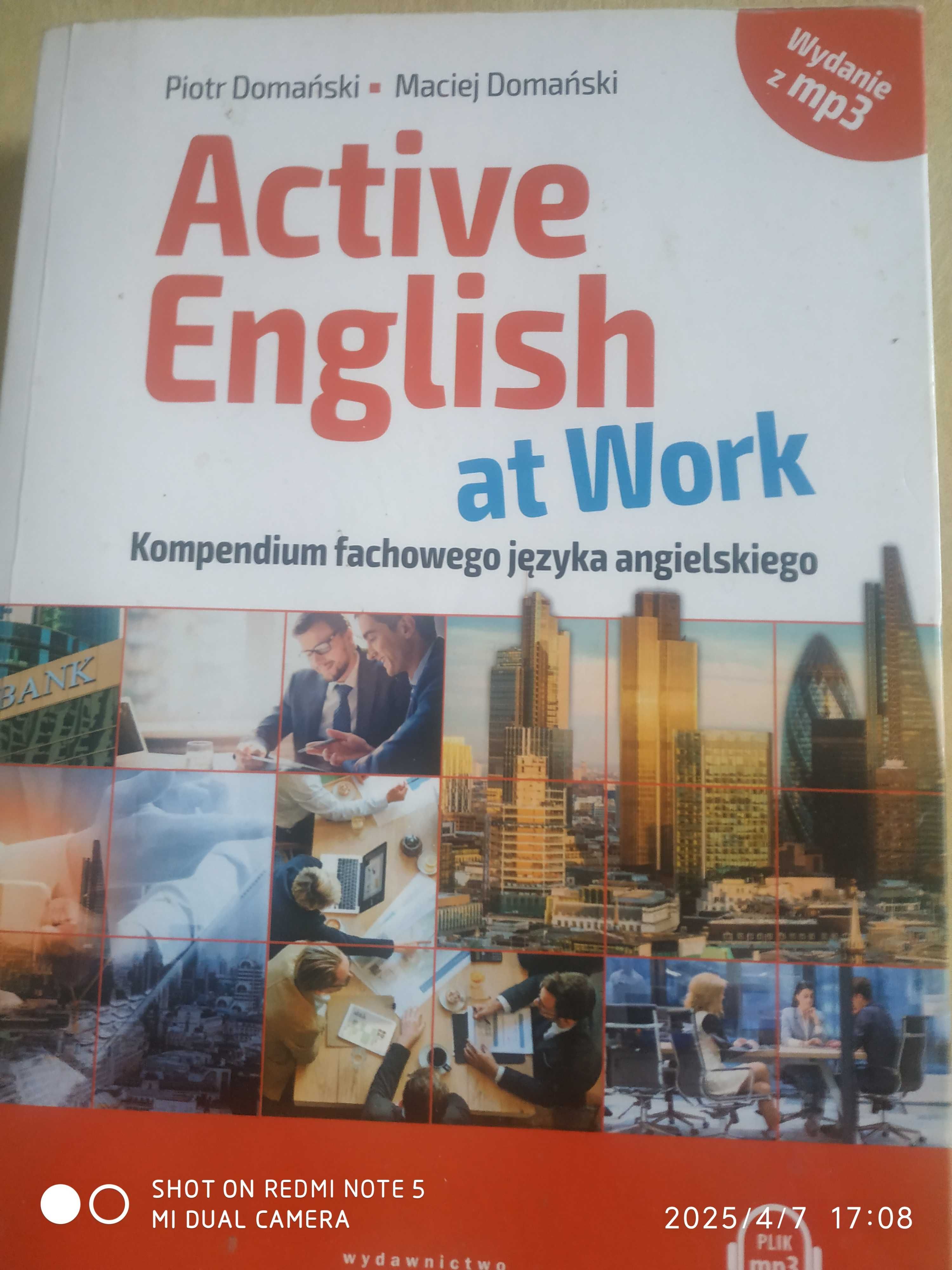 Active English at Work, książka