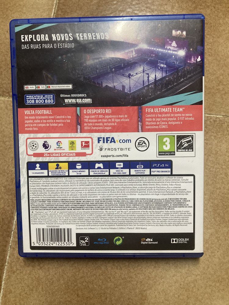 Jogo Fifa 2020 PS4