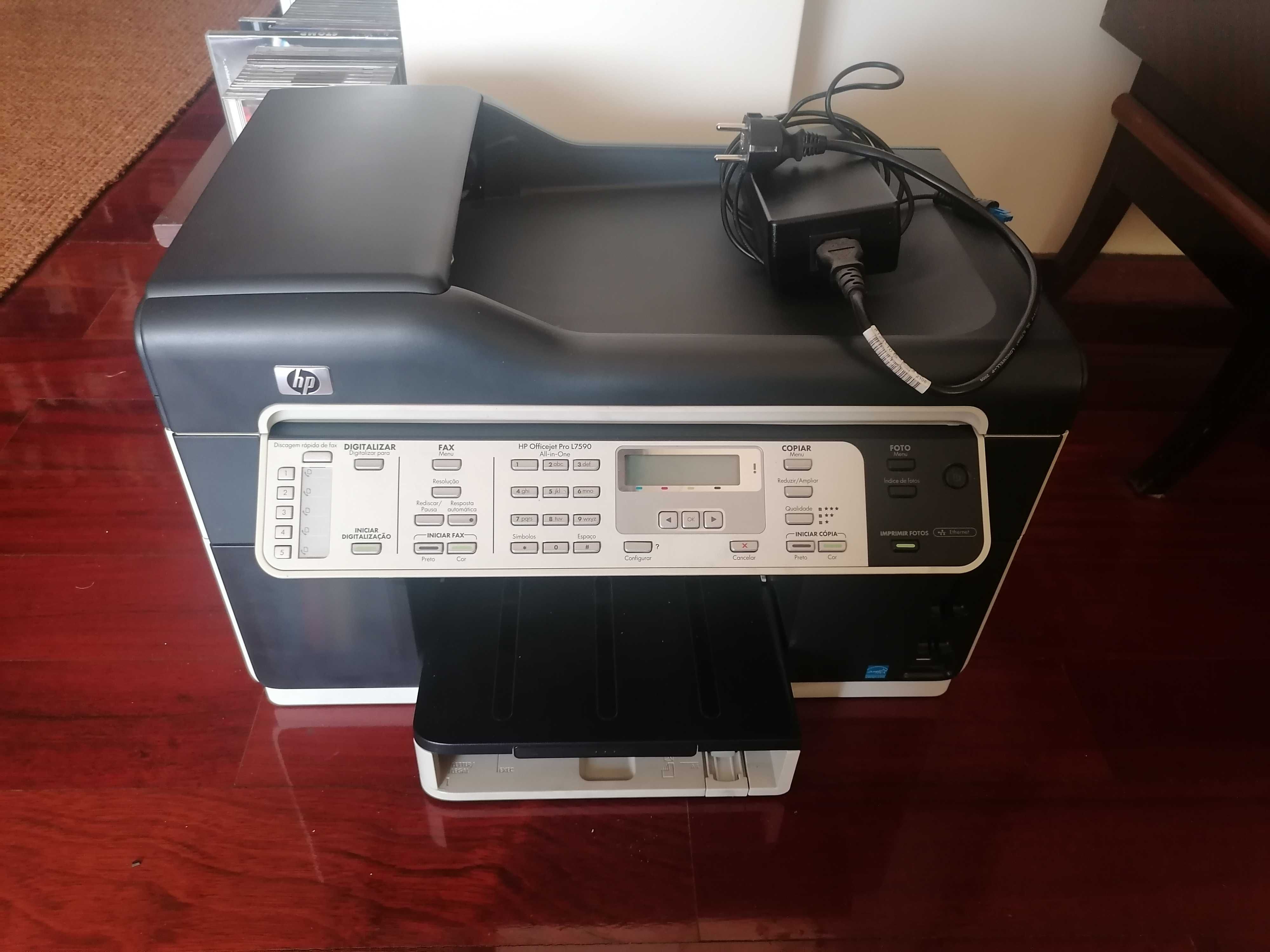 Impressora de Rede HP Officejet Pro L7590 All-in-One