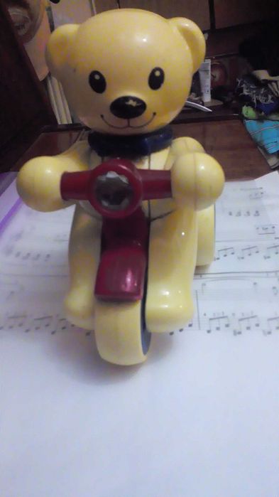 Игрушка Мишка на велосипеде