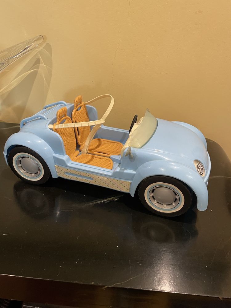 Carro de bonecas/ barbie azul