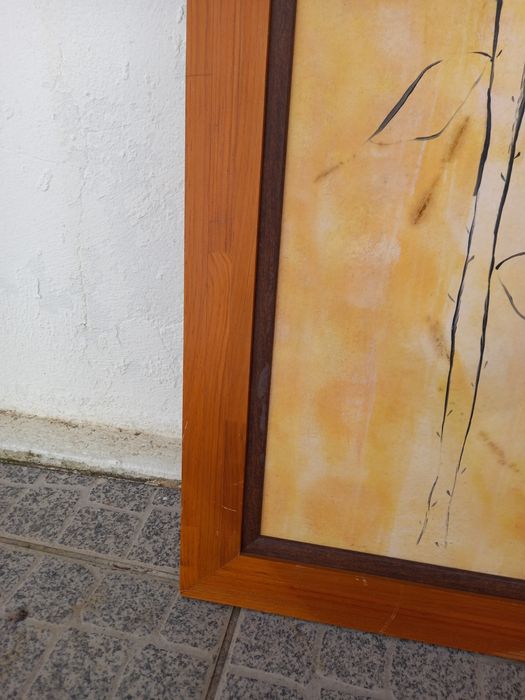 Quadro abstracto- flor