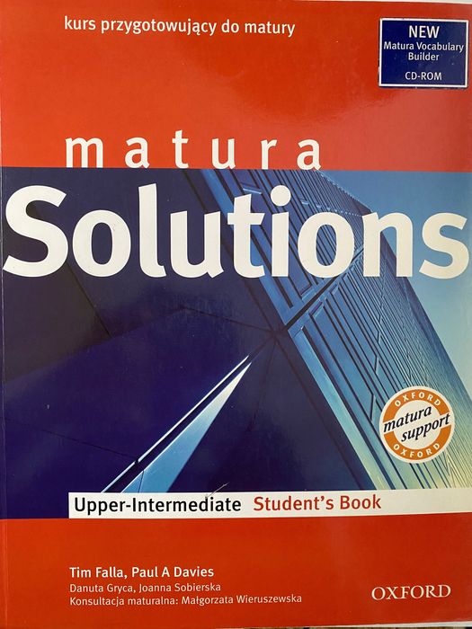 Matura Solutions Upper-Intermediate Student's Book