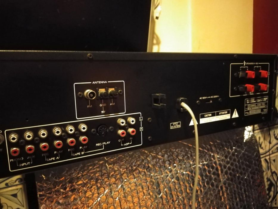 Amplificador Technics com rádio, Mod.SA GX130