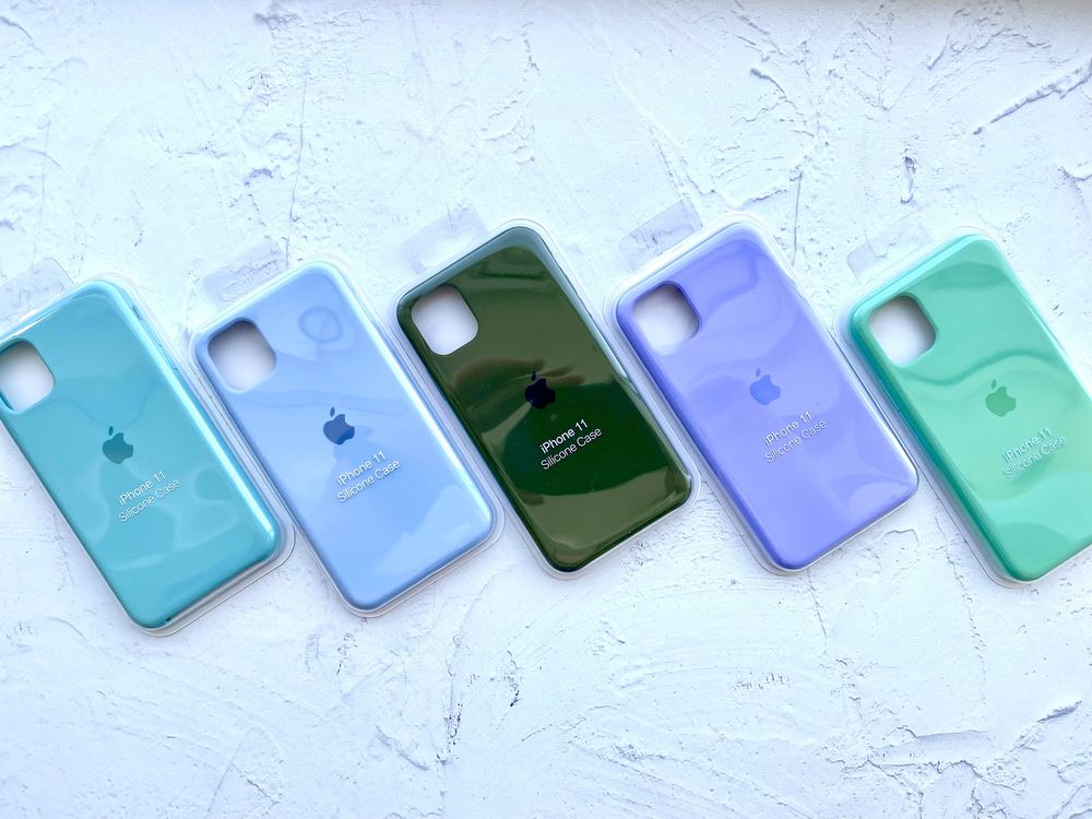 Силиконовый чехол Silicone case для iPhone 11 / на Айфон 11