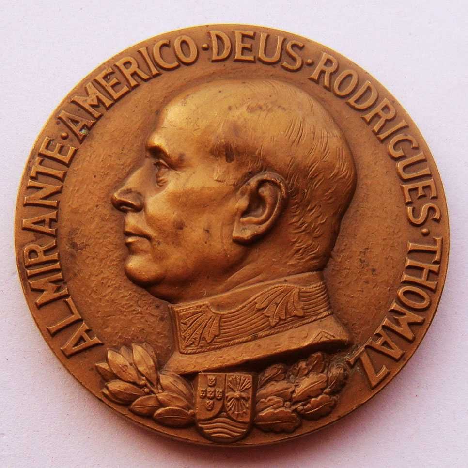 Medalha de Bronze Visita do Almirante Américo Tomás a Moçambique 1964